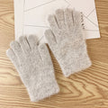 Dámske pletené rukavice
