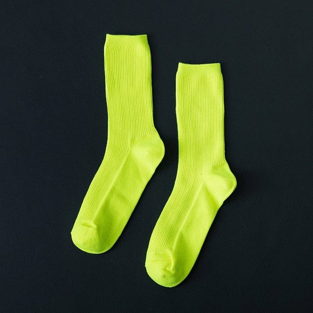 Unisex neonové ponožky