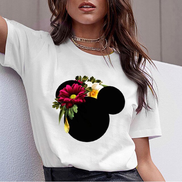 Dámske tričko s potlačou Mickey