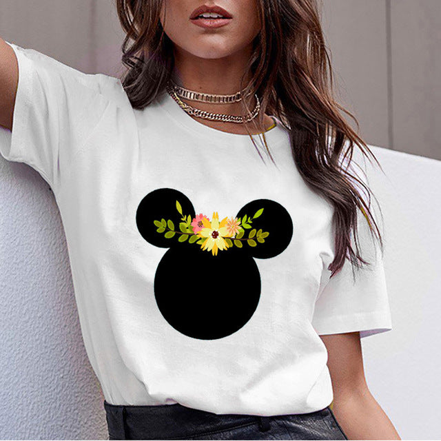 Dámske tričko s potlačou Mickey