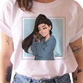 Dámske tričko s potlačou Ariany Grande