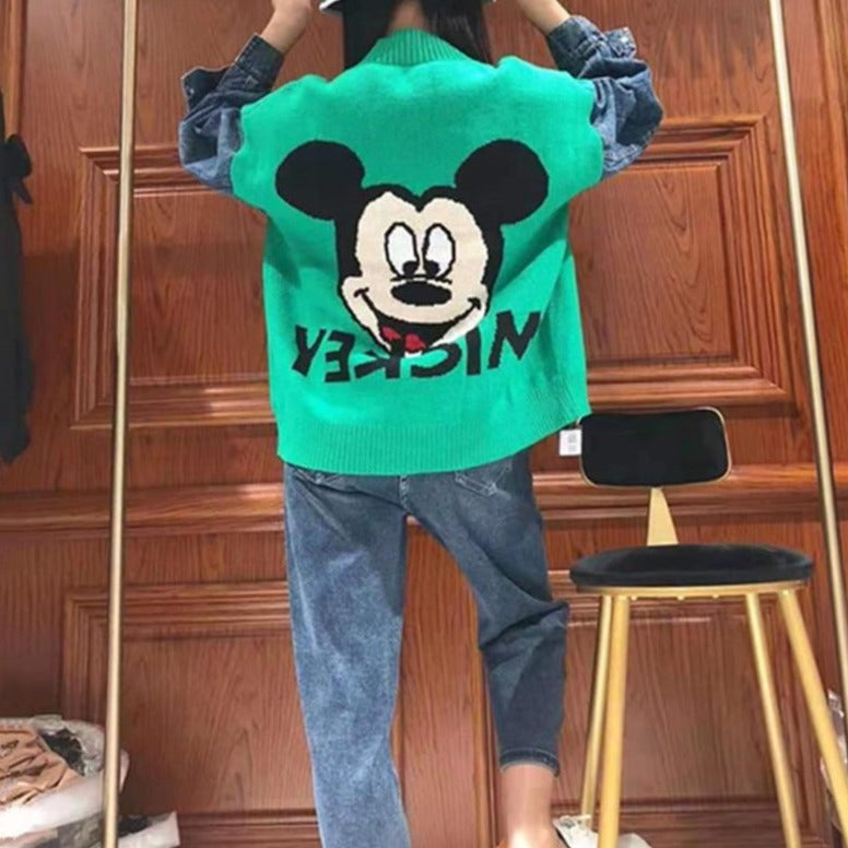 Dámsky sveter/bunda Mickey