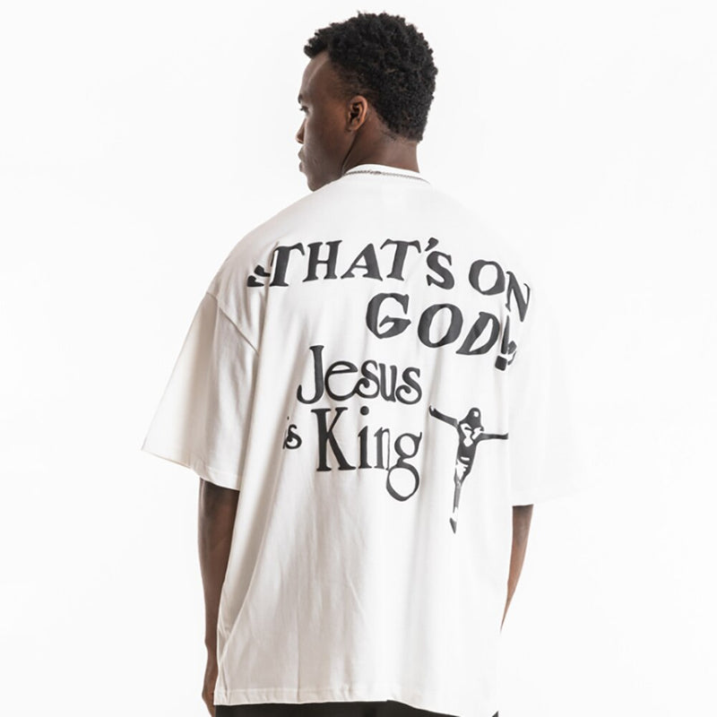 Pánske tričko Kanye Jesus is King