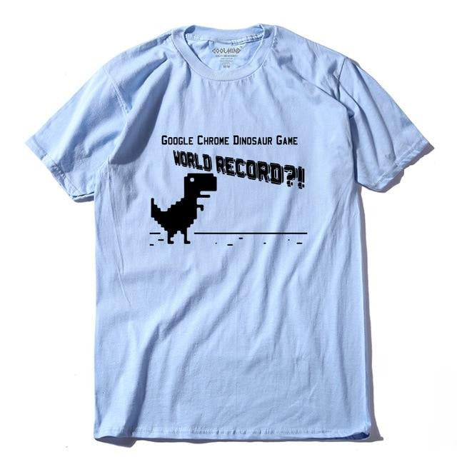 Pánske tričko s potlačou dinosaura
