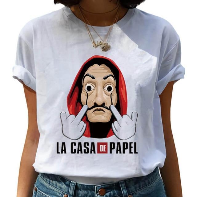 Dámske tričko La Casa De Papel (Výpredaj)