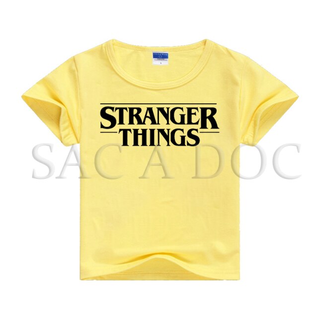Tričko s nápisom Stranger Things