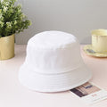 Unisex jednofarebný bucket hat