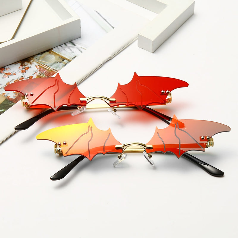 Dámske slnečné okuliare v tvare a krídel