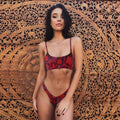 Dámske bikiny s leopardím vzorom