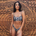 Dámske bikiny s leopardím vzorom