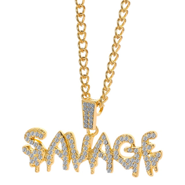 Dámsky náhrdelník s príveskom Savage