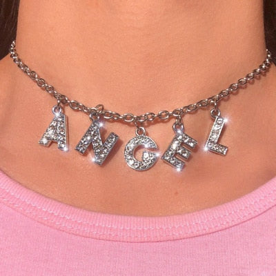 Dámsky náhrdelník Angel so zirkónmi
