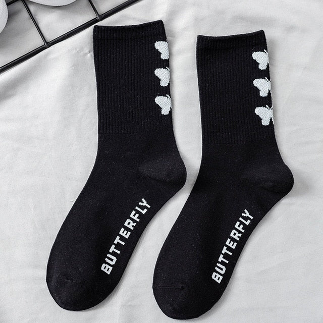 Dámske ponožky so sedmokráskou