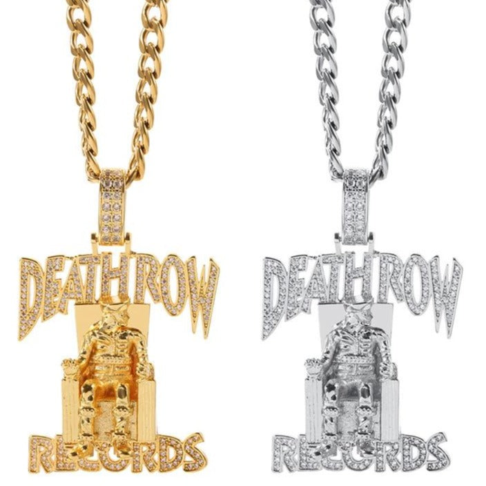 Náhrdelník s príveskom Death Row Records