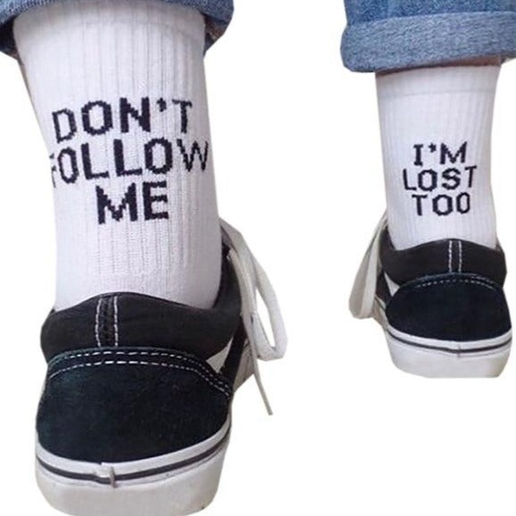 Dámske ponožky Dont follow me