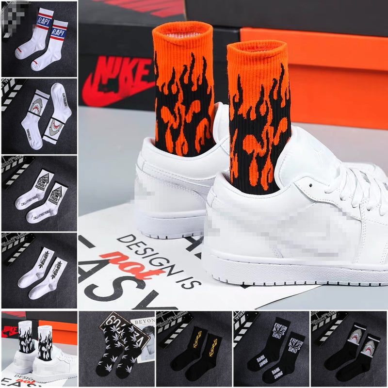 Pánske ponožky s plameňmi