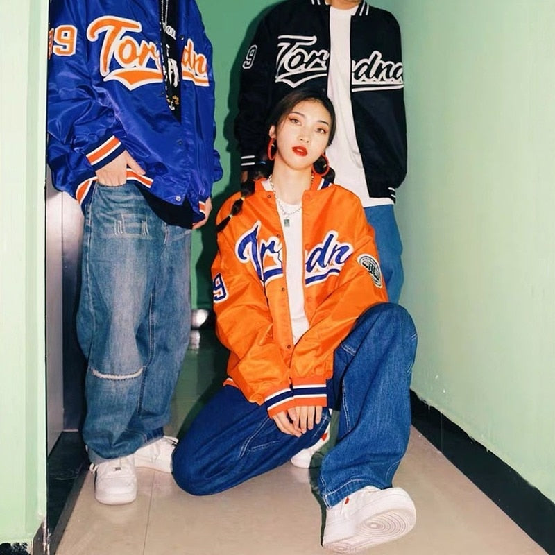 Unisex baseball bombera