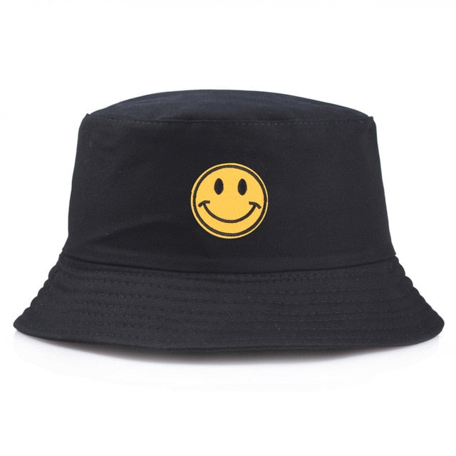 Čierno-biely bucket hat