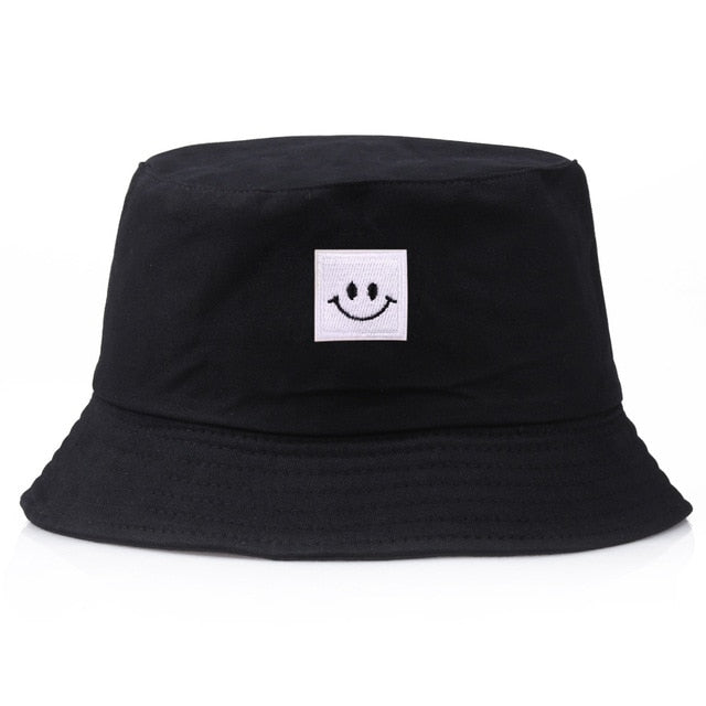 Čierno-biely bucket hat