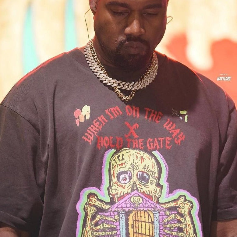 Tričko Kanye West s kostrou