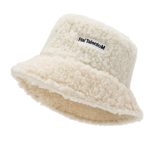 Dámsky teplý bucket hat na zimu
