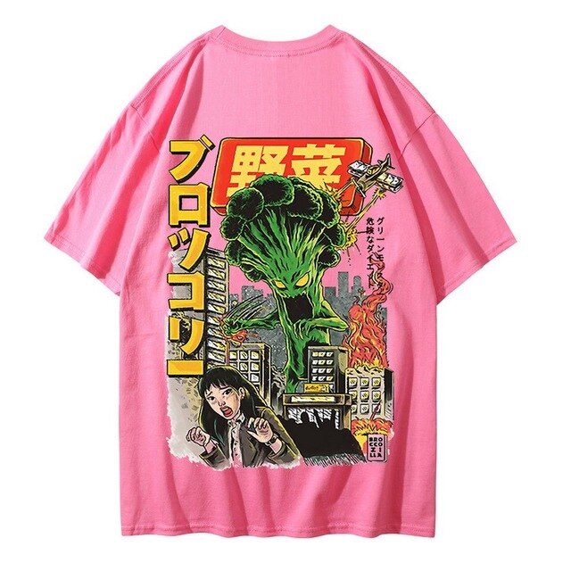 Pánske tričko s potlačou brokolicovej príšery
