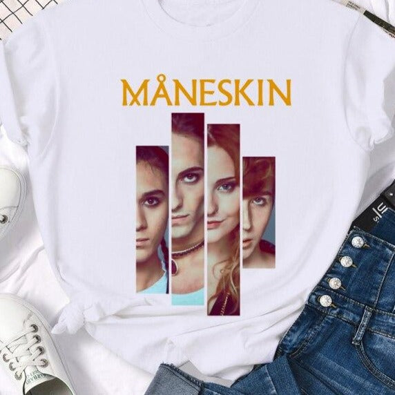 Tričko s krátkym rukávom Maneskin