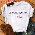 Unisex tričko s potlačou Squid Game