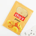 Peračník v tvare chipsov