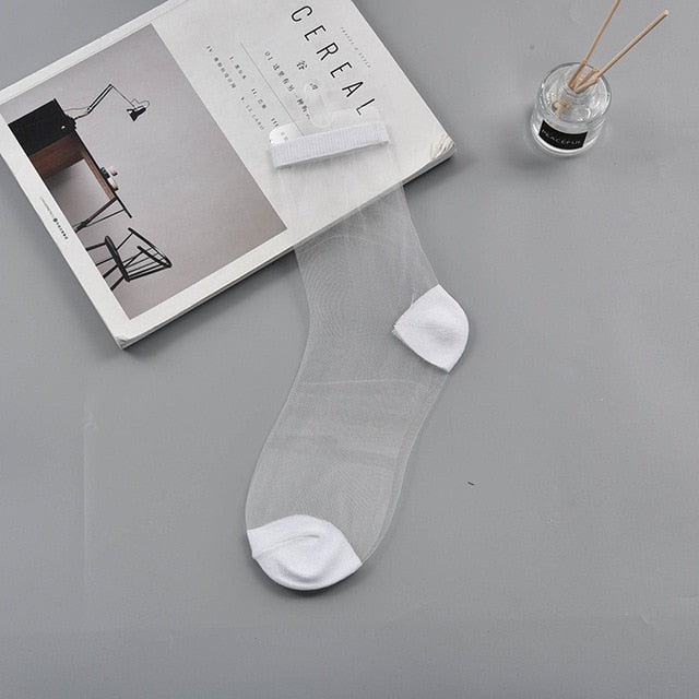 Dámske sieťované ponožky